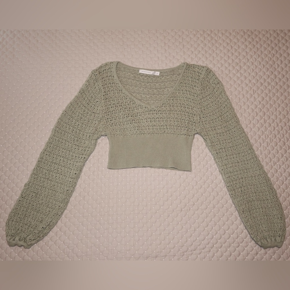 Altar'd State Sage Knit Sweater